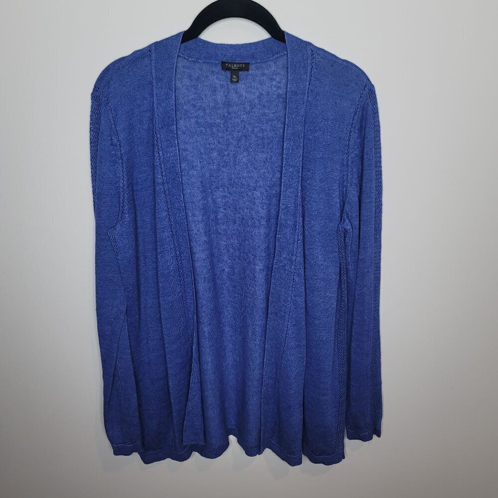 Talbots Cardigan Womens Medium Petite